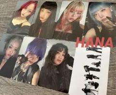 HANA 1st アルバム　【トレカ8枚セット】