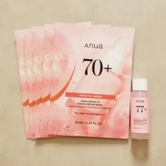 新品　Anua アヌア　桃70ナイアシンマスクパック　５枚　化粧水セット