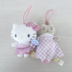 いちご新聞650号コラボマスコット ハローキティ マロンクリーム セット