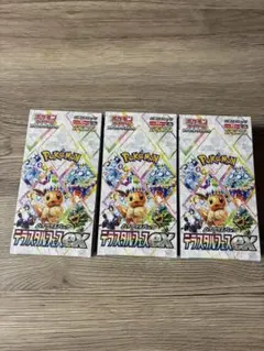 ポケモンカード　テラスタルフェスex 3BOX シュリンク付