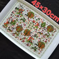 ★北欧風★絵本世界★メルヘン★プラスチックトレイ★お盆★おとぎ話★ 레트로 ポップ★