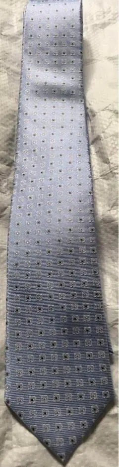 【新品】ネクタイ　TEMALO　4本セット　絹100%　水色・灰・赤・ベージュ