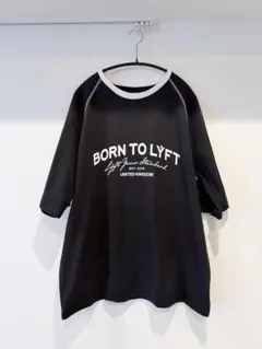 LÝFT EXTRA BIG T-SHIRT - BLACK