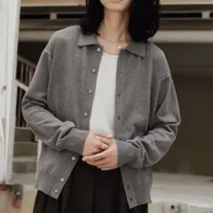 完売品】wym T/C CREW COMPACT CARDIGAN Mサイズ - メルカリ