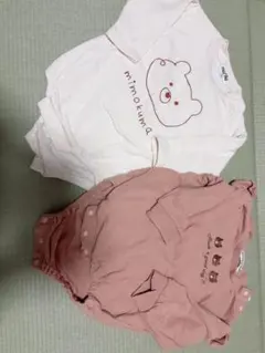 7080 futafuta 長袖 ロンパース