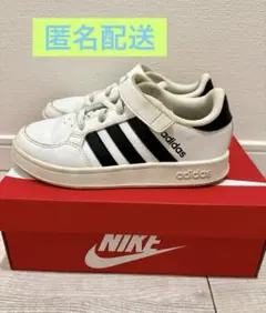 adidas アディダス スニーカー ホワイト/ブラック 19cm