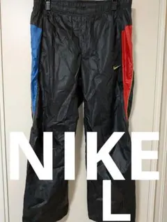 NIKE ナイロンパンツ 赤 黒 テック Y2K 00s archive Nike ナイロンパンツ テック y2k トラックパンツ - メルカリ