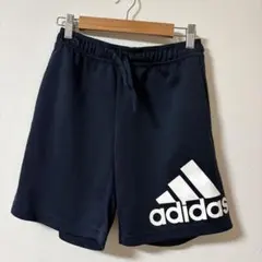 ハーフパンツ　スポーツ　adidas アディダス　紺　運動　子供服　150