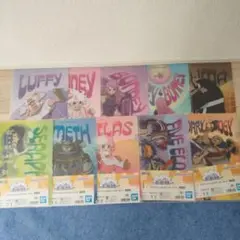 ワンピース 一番くじ クリアファイル 思い描く未来 I賞 コンプリート セット