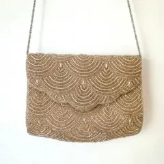 apart by lowrys ビーズクラッチバッグ ショルダーバック 2way