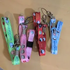 Koudenchans ネックストラップ　なか卯　4色セット