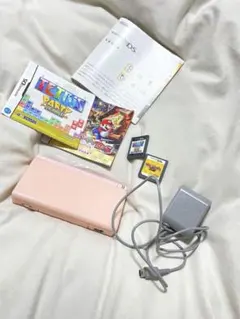 ニンテンドーDS Lite ピンク 本体 テトリスパーティー　マリオパーティ付き