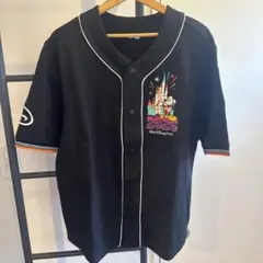 WDW 海外ディズニーミッキー 2026 ベースボールシャツ ◆T0222-M
