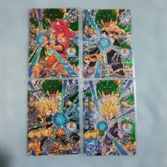 希少　ドラゴンボールヒーローズ　旧弾　HGD1　CP　4枚セットのサムネイル
