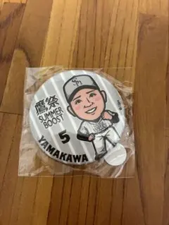 山川穂高、ホークス、缶バッジ、若鷹ガチャ - メルカリ
