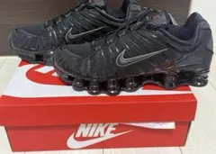 新品 NIKE SHOX TL ナイキ ショックス 27.5㎝ブラッ