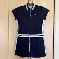 FILA ネイビー ポロワンピース