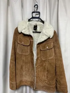 RANCHER 60s70sSCHOTT スエードジャケット36 焦げ茶 レザージャケット スエード ショット Bros Schott RANCHER 70s ジャケット・アウター
