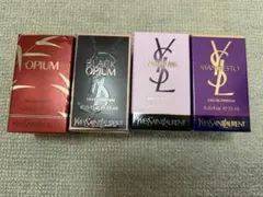YSL 香水 4本セット オピウム ブラックオピウム パリジェンヌ マニフェスト