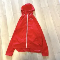 PUMA フード付きウィンドブレーカー レッドX L3113番