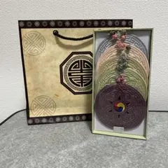 韓国伝統デザイン コースター 5枚セット