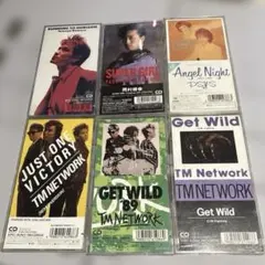 【希少!】シティーハンター 8㎝シングルCD 6枚セット 当時物
