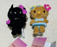 ハローキティ マスコット XOXOギャル vol.2 ぬいぐるみ 2種