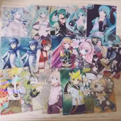 初音ミク VOCALOID クリアカード 16枚セット