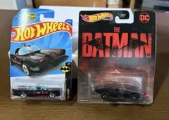 HOTWHEELS ホットウィール BATMOBILE バットマン　２種