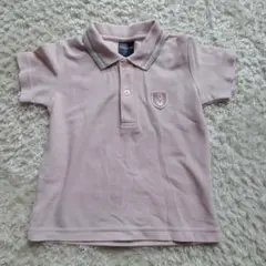 COMME CA ISM ポロシャツ 100 ピンク