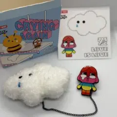 CRYBABY Crying Again シリーズ ぬいぐるみバッジ