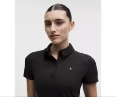 lululemon メンズ ポロシャツ ブラック - メルカリ