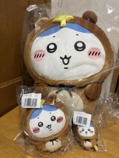 ちいかわ たぬきだもんくじ A賞 ドデカたぬきぬいぐるみ　マスコット　ハチワレ