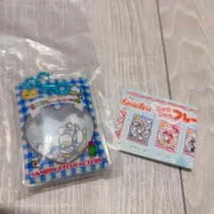 サンリオキャラクターズ シャカシャカフレークシール風 チャーム アヒルのペックル