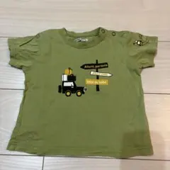 【美品】bebe グリーン Tシャツ 90