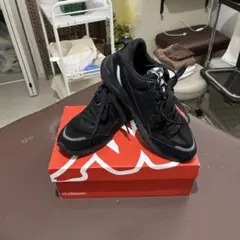 Kappa ブラック スニーカー