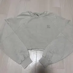 moussy クロップドスウェット