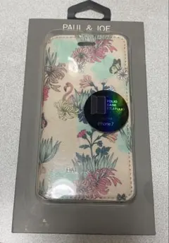 新品未使用　paul&joe 手帳型iPhone7ケース