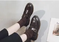 MZDL ローファー　メリージェーン　ストラッブシューズ