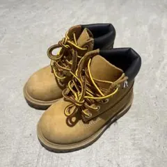 【Kids】 Timberland キッズブーツ　13.5cm イエローヌバックのサムネイル
