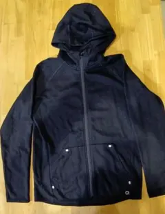 【美品】GAP FIT キッズ ジップ バーカー 150 ブラック