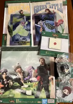 一番くじ　ミセスグリーンアップル　大森　デフォルメフィギュア　ビジュアルボード