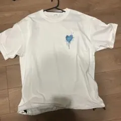 ONCILY ハート刺繍 Tシャツ