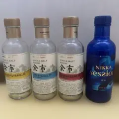 余市空ビン5種類6本セット 余市空ビン5種類6本セット