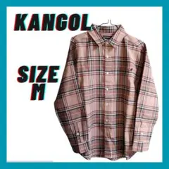 【匿名配送】KANGOL カンゴール モノマート チェックシャツ M 即購入可