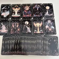 正規品】希少美麗インディーズ✨夜を照らす星々の星月夜タロットカード
