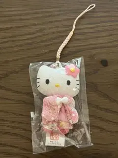 ハローキティ きもの根付 ストラップ - メルカリ