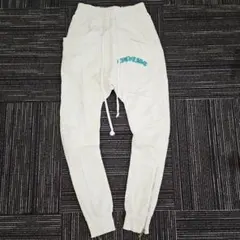 CVTVLISTカタリスト名古屋別注USUALジップパンツ　ホワイト×ターコイズ CVTVLIST/カタリスト/別注multi cross usual zip hoodie(M ivory