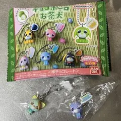 お茶犬 ストラップ ラン ソー 2点セット