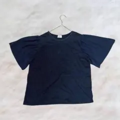 アーバンリサーチドアーズ フレアスリーブTシャツ フェミニン 無地 E7744